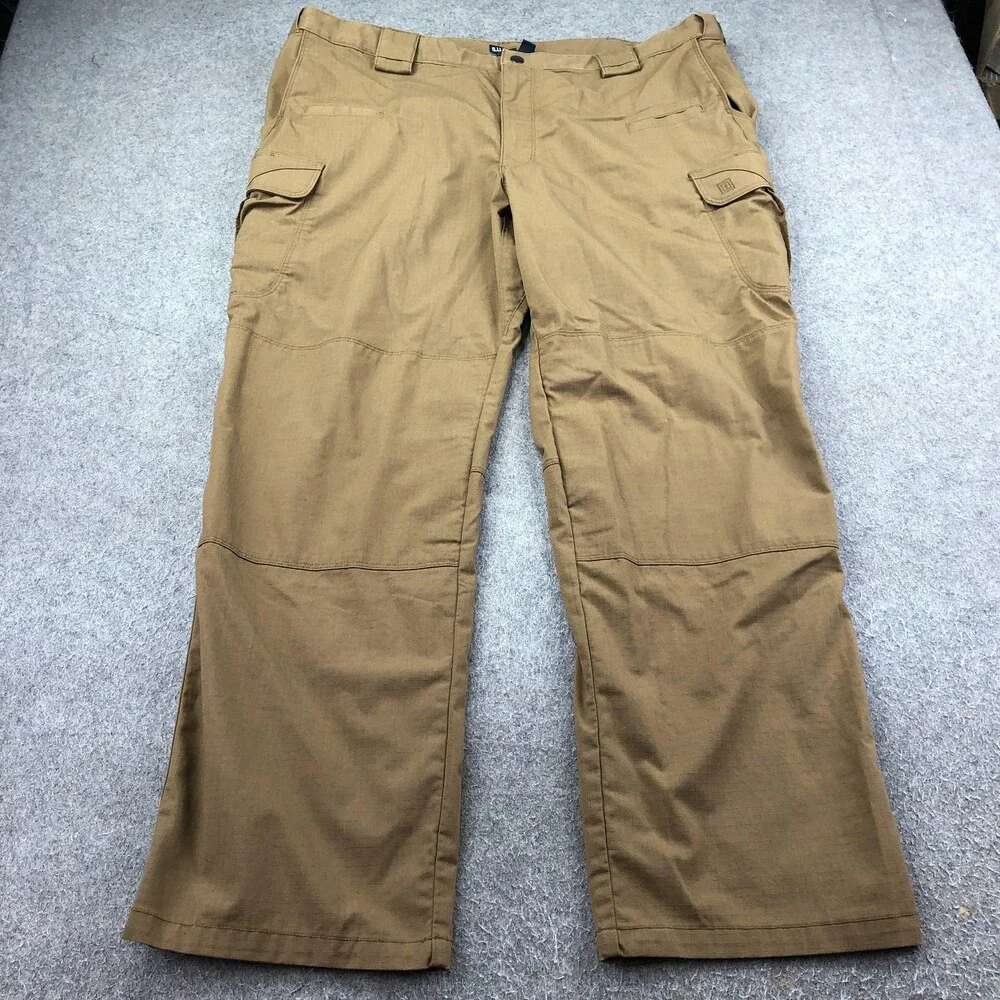 5.11 Tactical Pants Mens 42x32 Brown Cargo Regular Straight Workwear Utility